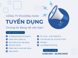 THÔNG BÁO TUYỂN DỤNG