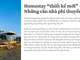 Homestay "thiết kế mới" - Những căn nhà phi thuyền